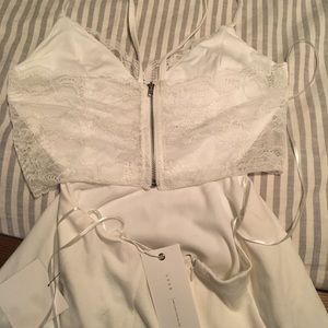 White Skater Style Lush Dress (BACHELORETTE?!)